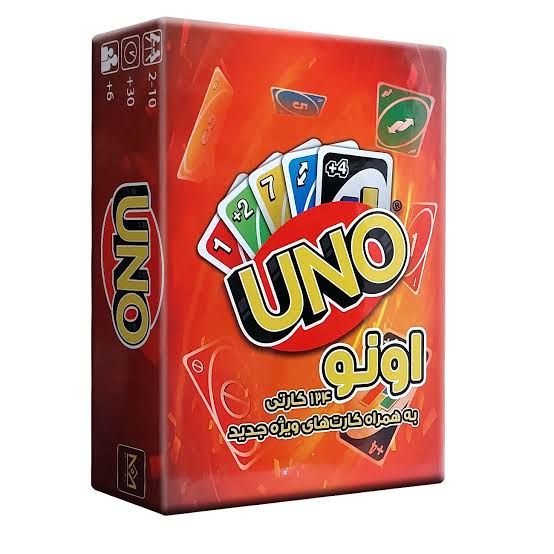 بازی ایرانی خانوادگی اونو 124 کارتی – UNO