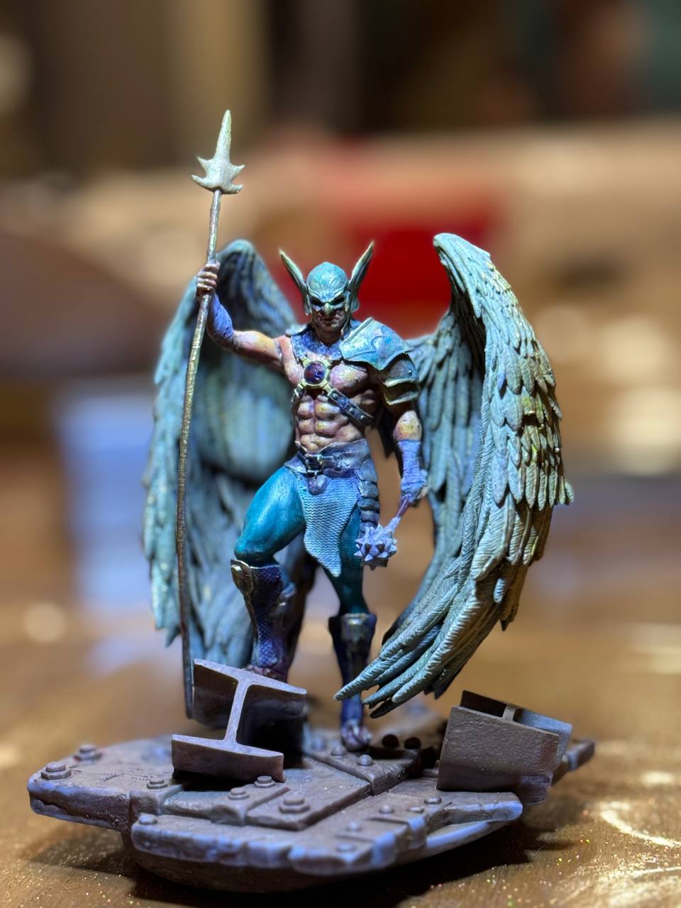✨فیگور های دست‌ساز و جذاب رنگ شده (Hawkman)