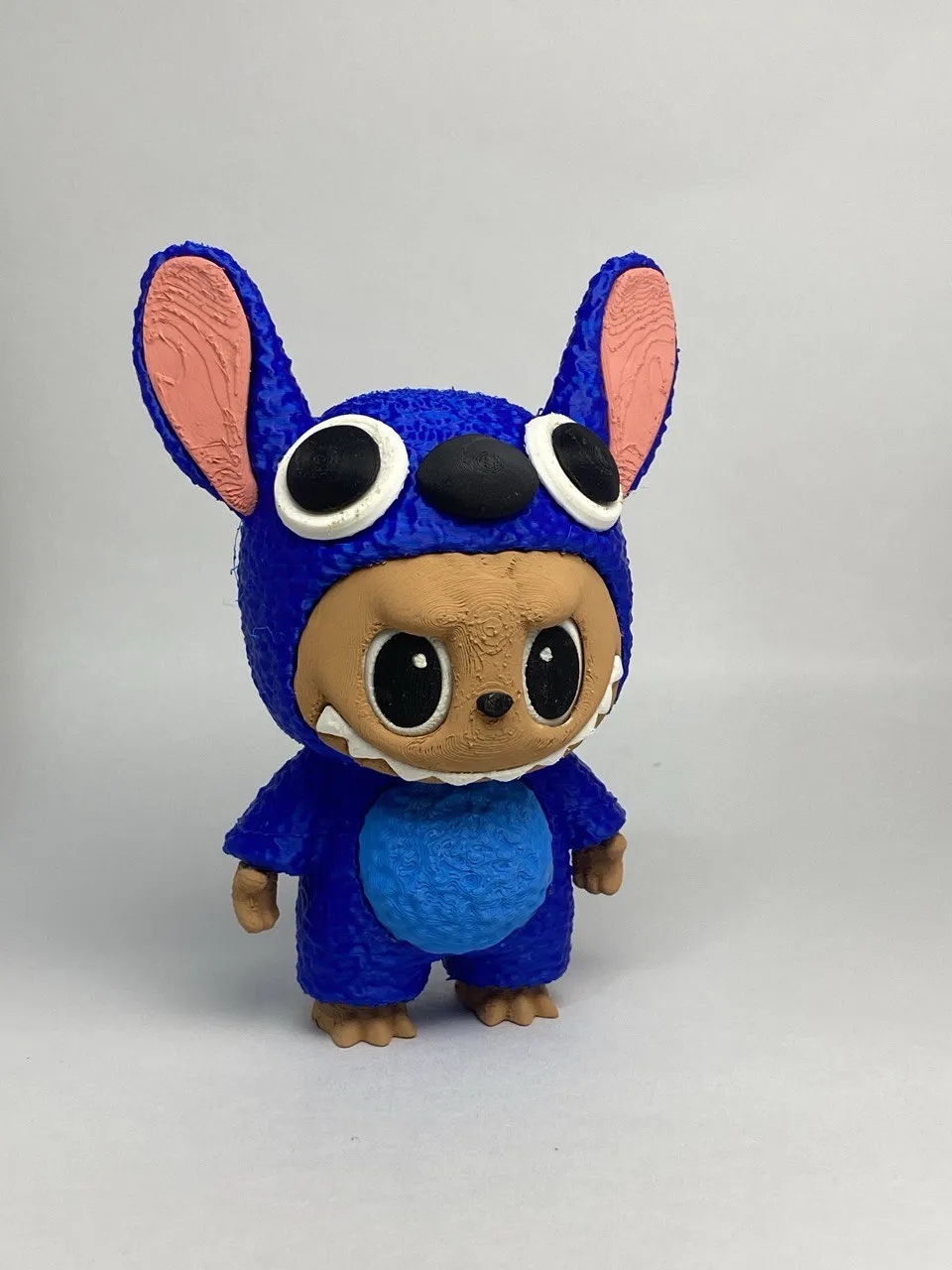 🐻🌀 عروسک لبوبو مدل استیچ (Labubu-Stitch Fusion) |...