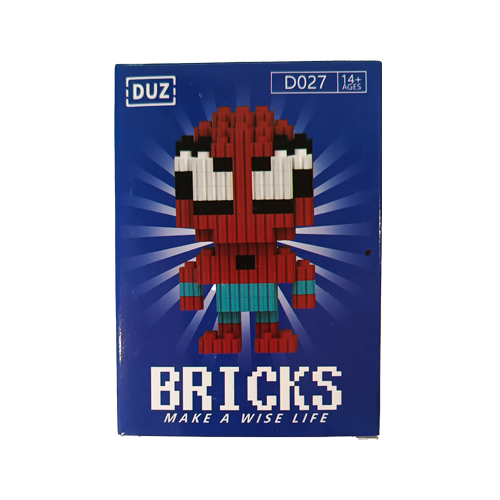 🕷️ مینی لگو اسپایدرمن Bricks | ساختنی پیکسلی...