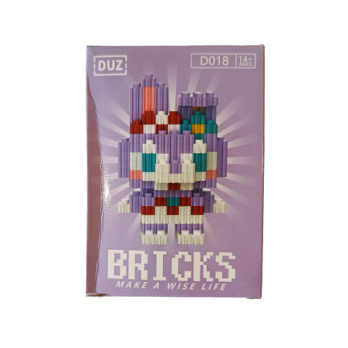🐰 مینی لگو بانی بنفش Bricks | ساختنی...