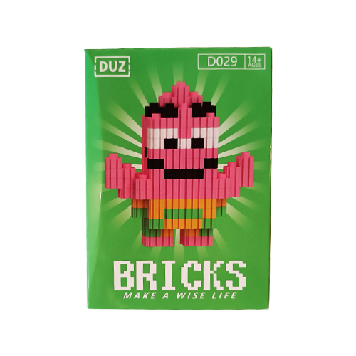 🌟 مینی لگو پاتریک Bricks | ساختنی پیکسلی...