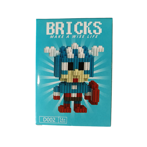 🛡️ مینی لگو کاپیتان آمریکا Bricks | ساختنی...