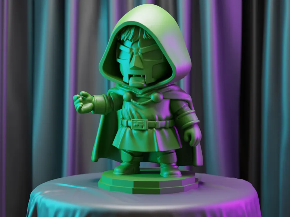 🦹‍♂️ فیگور دکتر دوم (Dr. Doom) | چاپ...