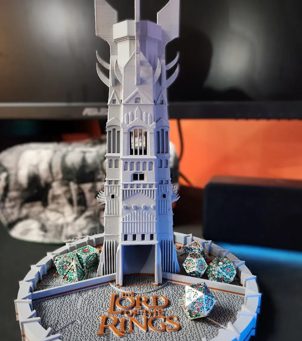 🏰 برج تاس دست‌ساز Dice Tower طرح قلعه...