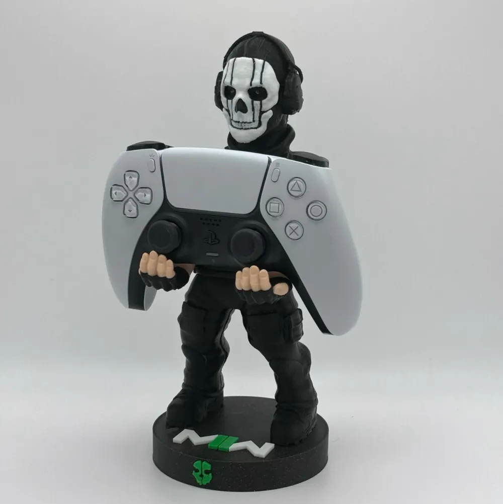 🎮 استند کنترلر گوست (Ghost) | Call of Duty | ارتفاع ۲۵ سانتی‌متر | +PLA