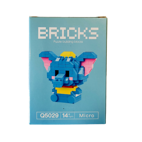 🐘 مینی لگو فیل بامزه دامبو Bricks | ساختنی پیکسلی از دنیای دیزنی