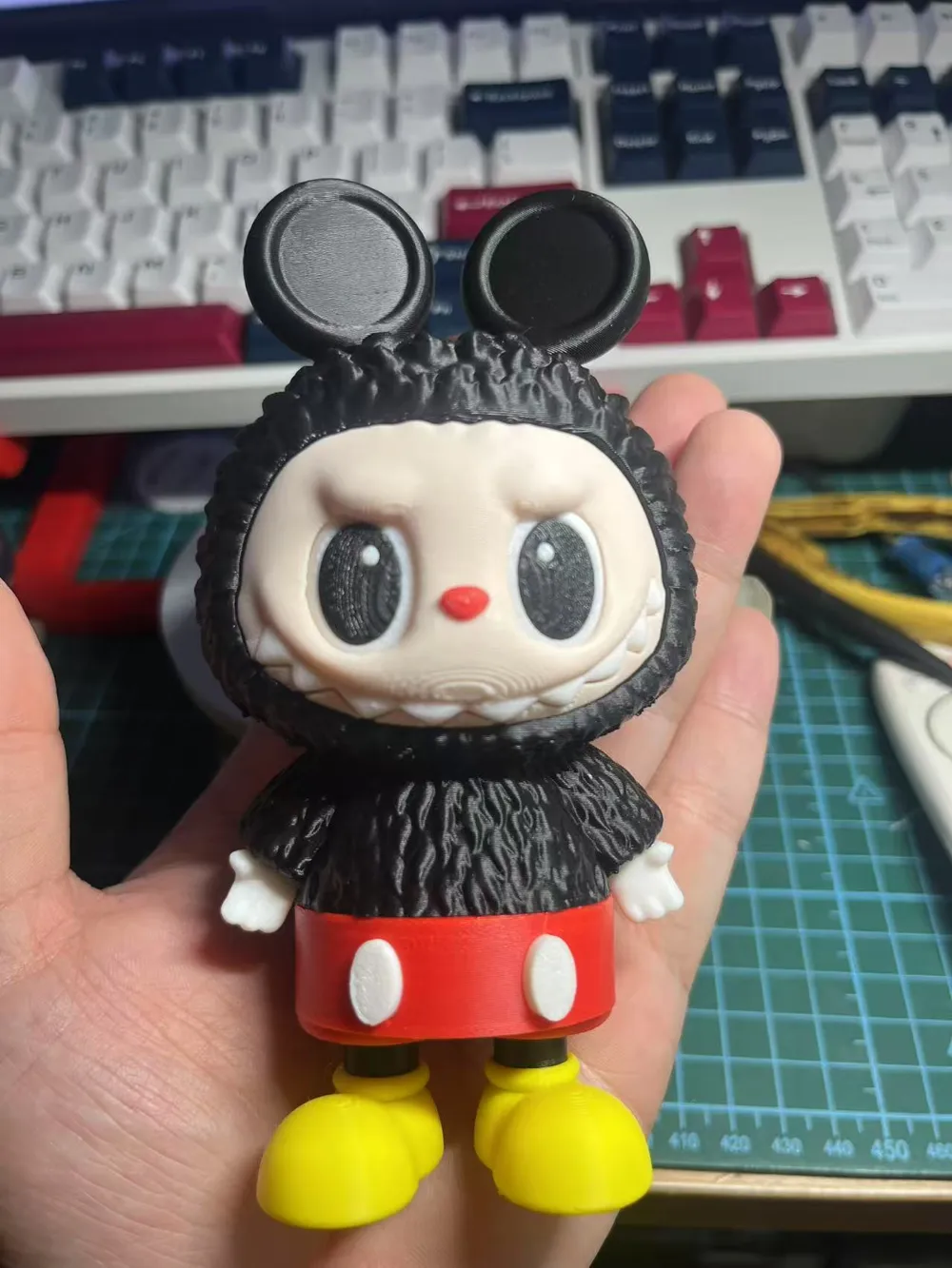 🧸 عروسک لبوبو مدل میکی‌موس (Mickey Mouse) |...
