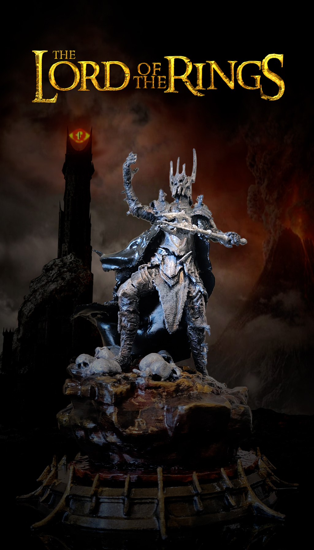 🐉 فیگور سائورون (Sauron) | Lord of the...