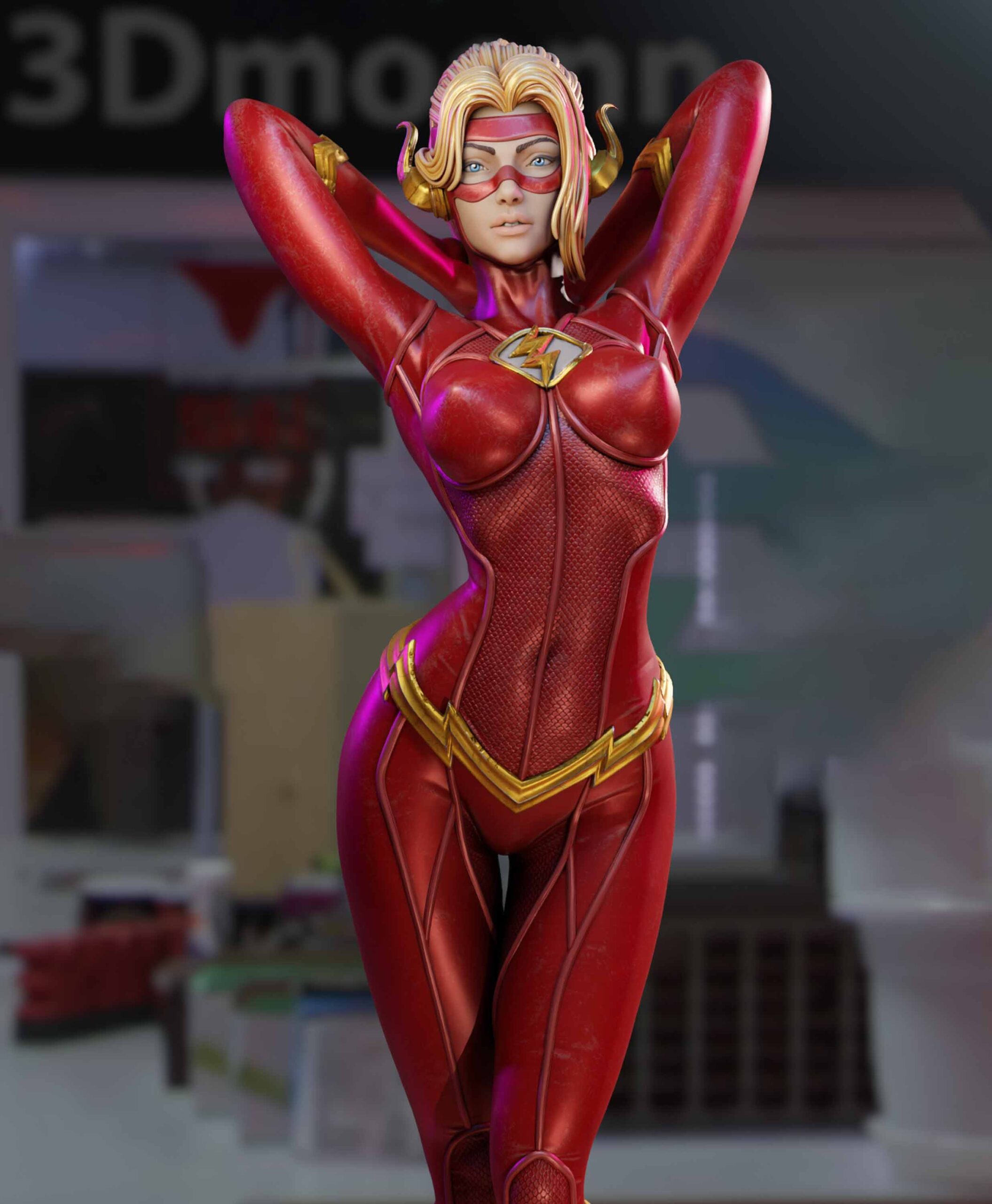 ⚡️ فیگور اسپیدگرل (Speed Girl) | DC Comics...