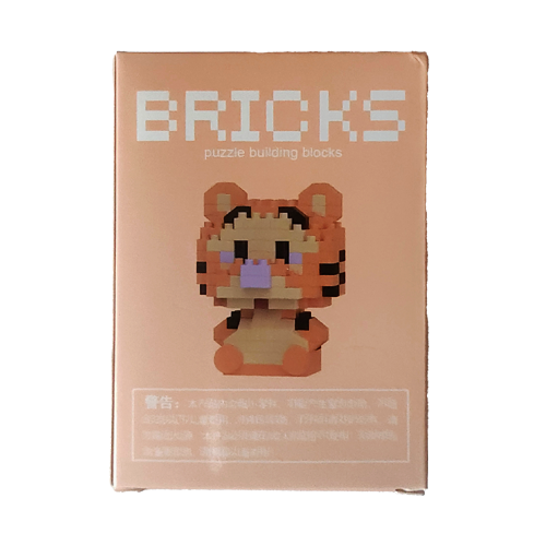 🍄 مینی لگو ببر Bricks | ساختنی پیکسلی...