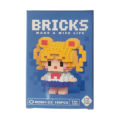 🍄 مینی لگو پرنسس Bricks | ساختنی پیکسلی...