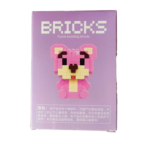 🧸 مینی لگو تدی Bricks | ساختنی پیکسلی...