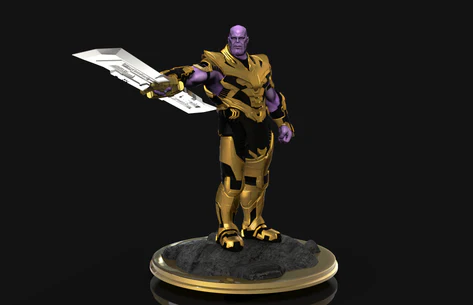 💥 فیگور تانوس (Thanos) | ارتفاع ۳۵ سانتی‌متر...