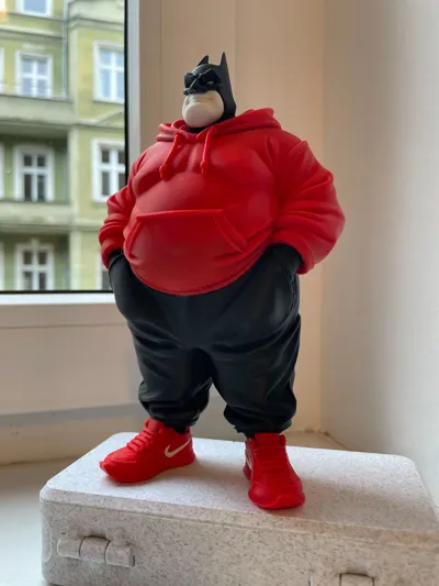 🦇 فیگور بتمن چاق – Batman Chubby Figure...