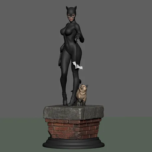 🐾 فیگور کت‌وومن | ارتفاع ۳۰ سانتی‌متر |...