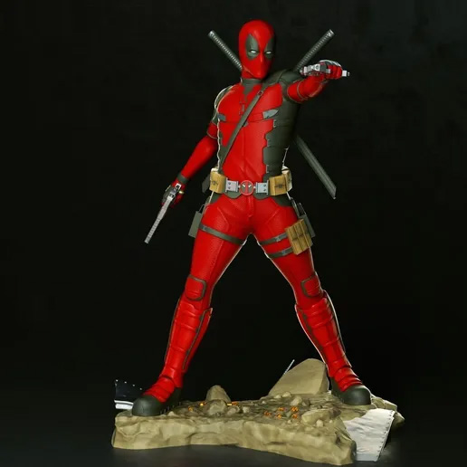 ⚔️ فیگور دِدپول (Deadpool) | ارتفاع ۲۷ سانتی‌متر | جنس PLA+