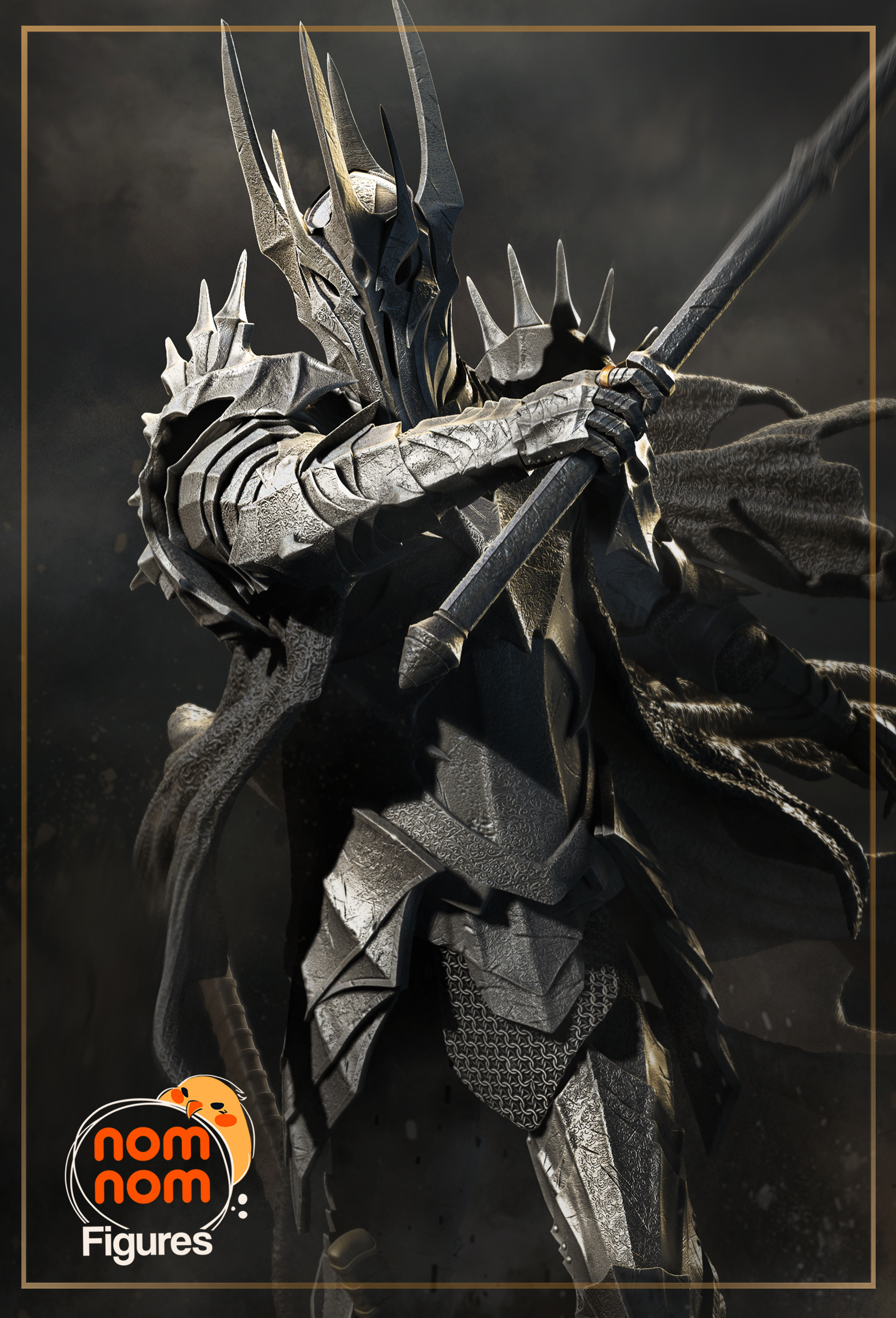 🔥 فیگور سائورون (Sauron) | جنس PLA+ |...