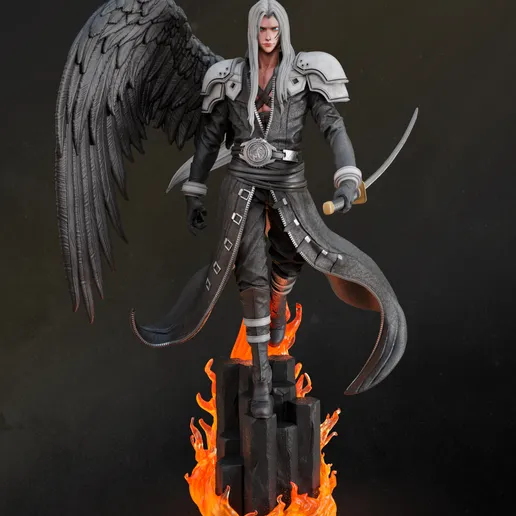 ⚔️ فیگور سفیروت (Sephiroth) – ارتفاع ۲۸ سانتی‌متر...