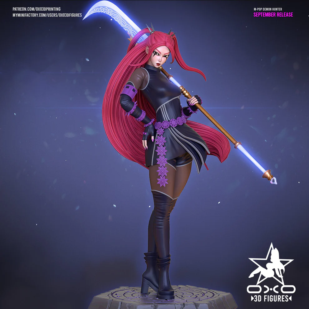 🔥 فیگور میرا Demon Hunter | Fantasy Hunter...