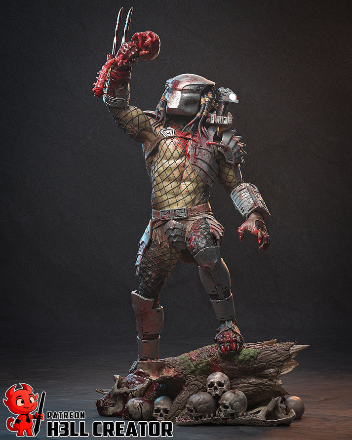 🩸 فیگور Predator | جنس PLA+ | ارتفاع...