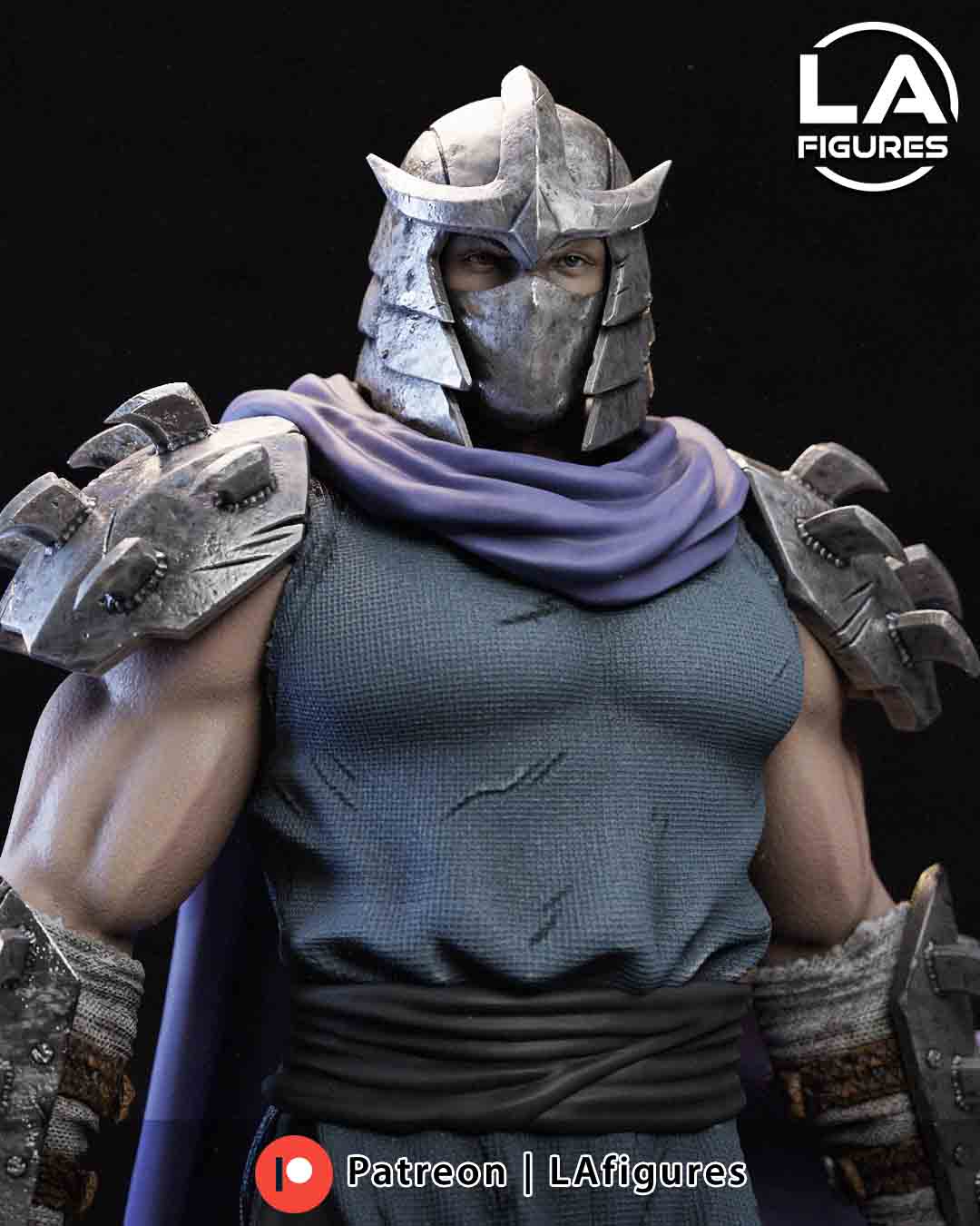 🗡️ فیگور شخصیت شردر (Shredder) | ارتفاع 35...