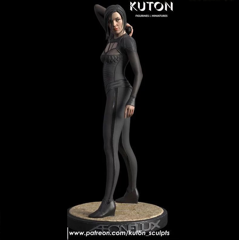 🖤 فیگور ائون فلکس (Æon Flux) با چهره...