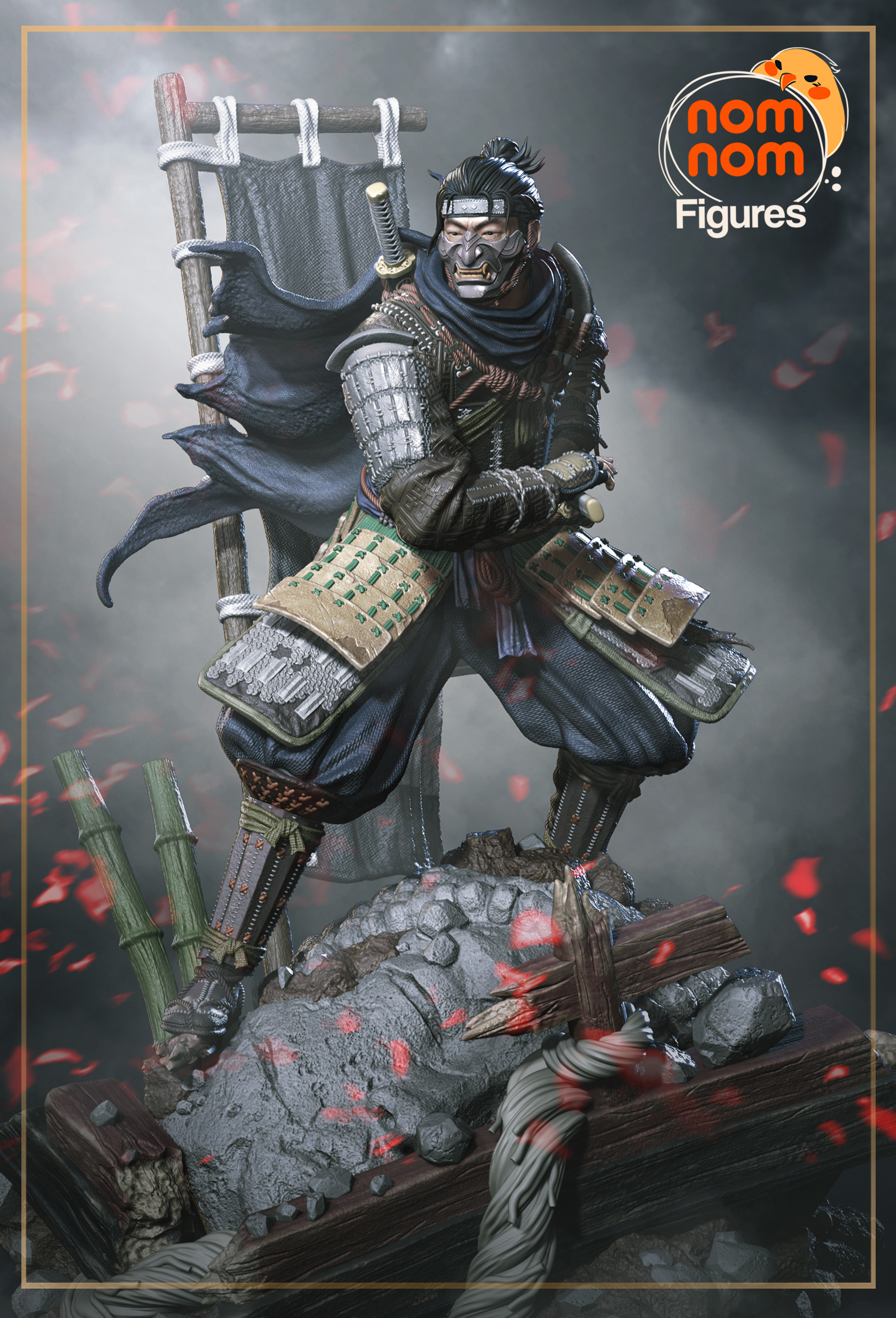 ⚔️ فیگور Jin Sakai | ارتفاع 30 سانتی‌متر...
