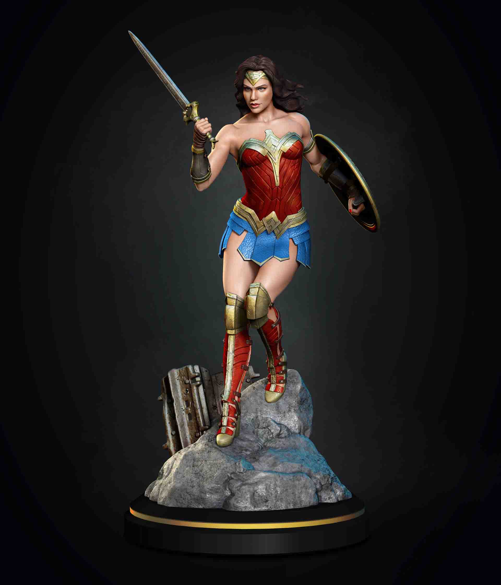 ⚔️ فیگور واندر وومن Wonder Woman | ارتفاع...