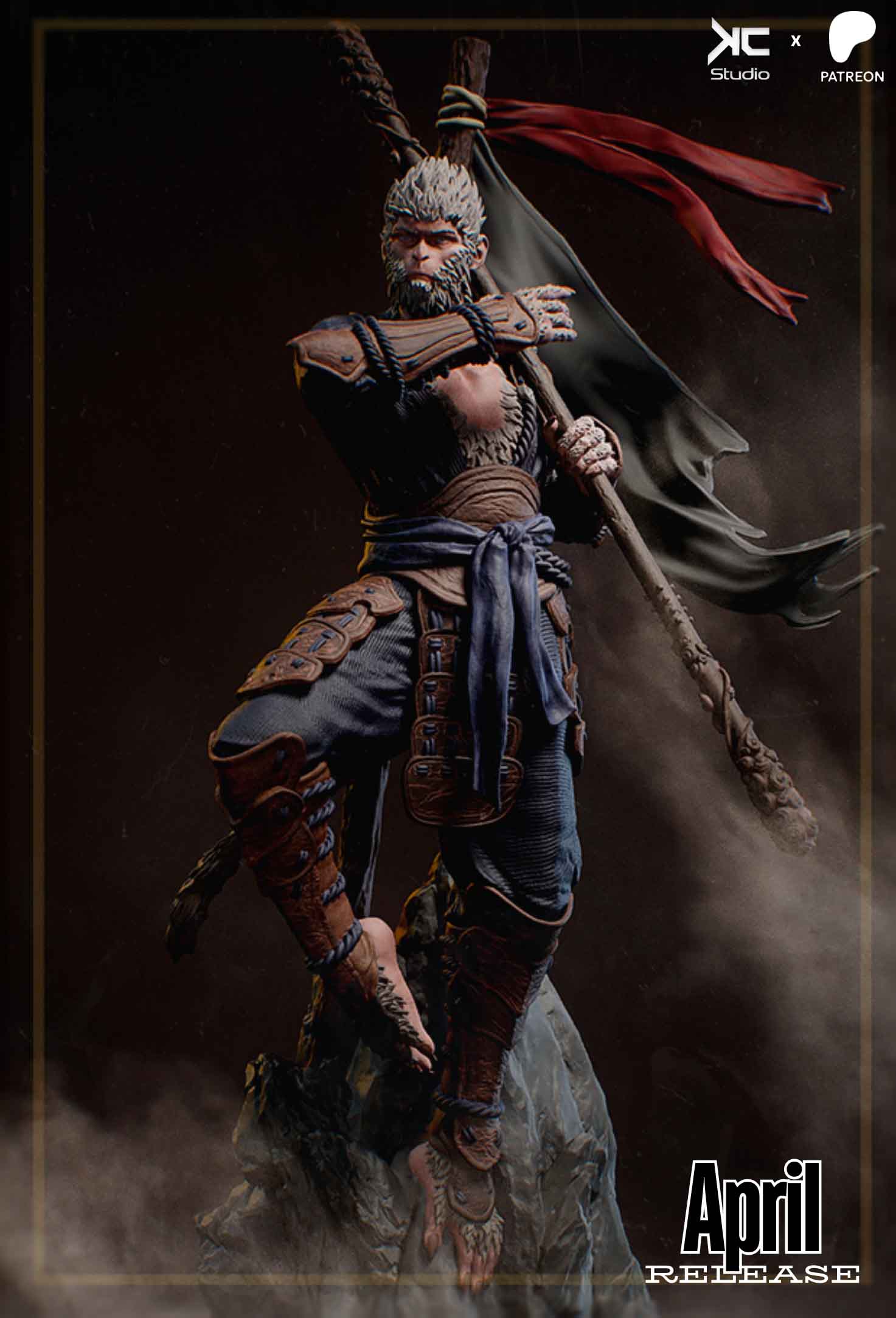 🔥🐒 فیگور افسانه سیاه: ووکونگ Wukong Morgan 40...