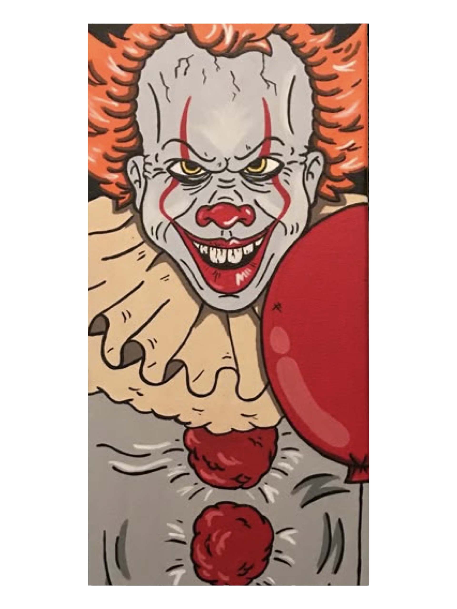 🎈 تابلو نقاشی پاپ‌آرت پنی‌وایز (Pennywise) | هنر...