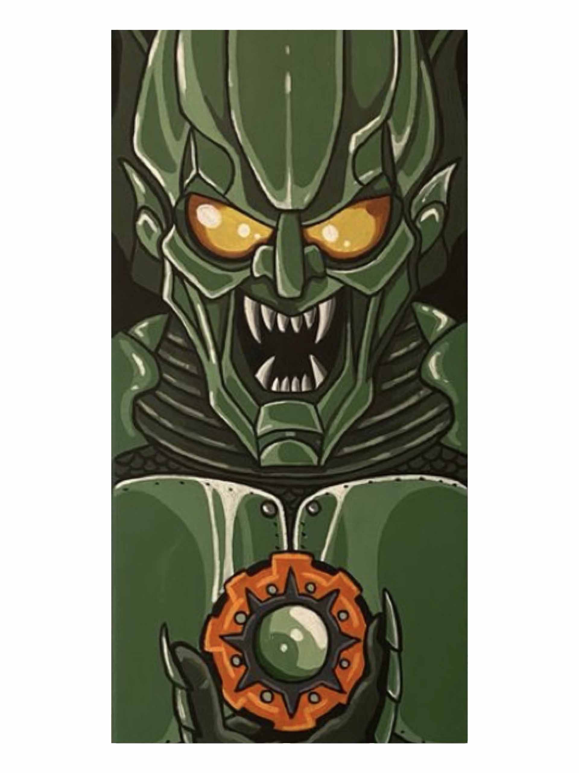 🧪 تابلو نقاشی پاپ‌آرت هیولای سبز (Green Goblin)...