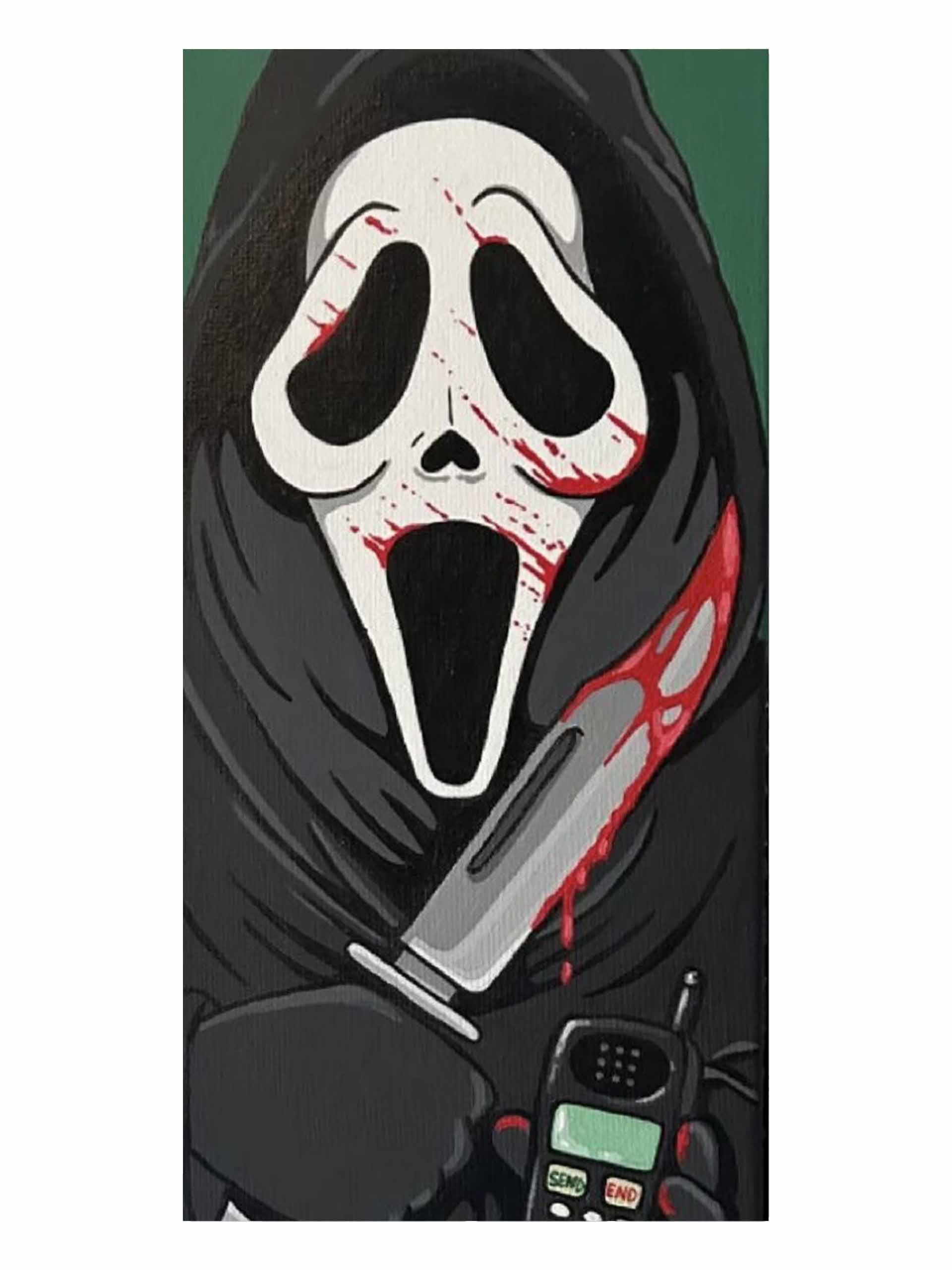 🔪 تابلو نقاشی پاپ‌آرت اسکریم (Ghostface) | هنر...