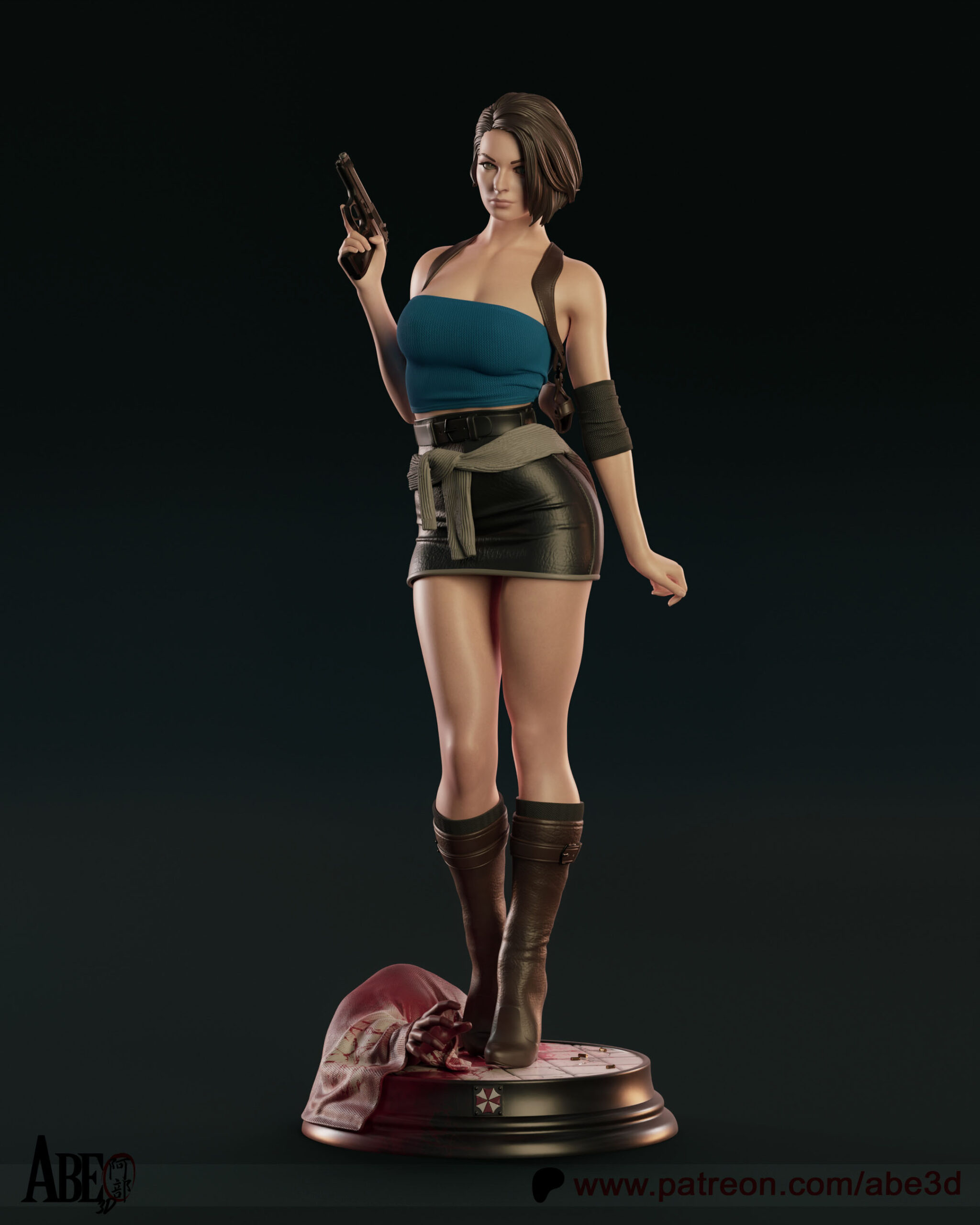 🧟‍♀️🔫 فیگور Jill Valentine – جیل ولنتاین (Resident...