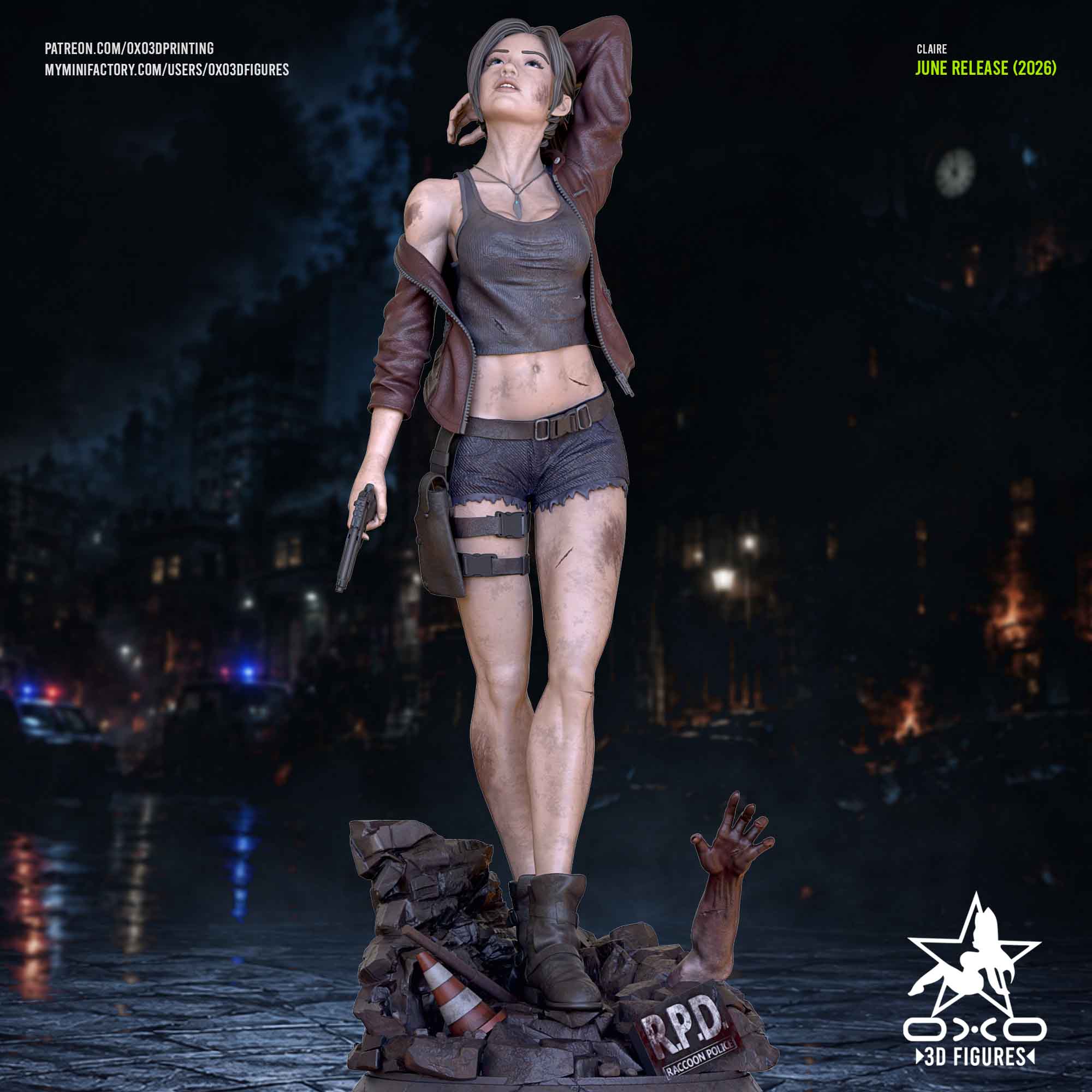 🧟‍♀️🔫 فیگور کلر ردفیلد Claire Redfield (Resident Evil)...