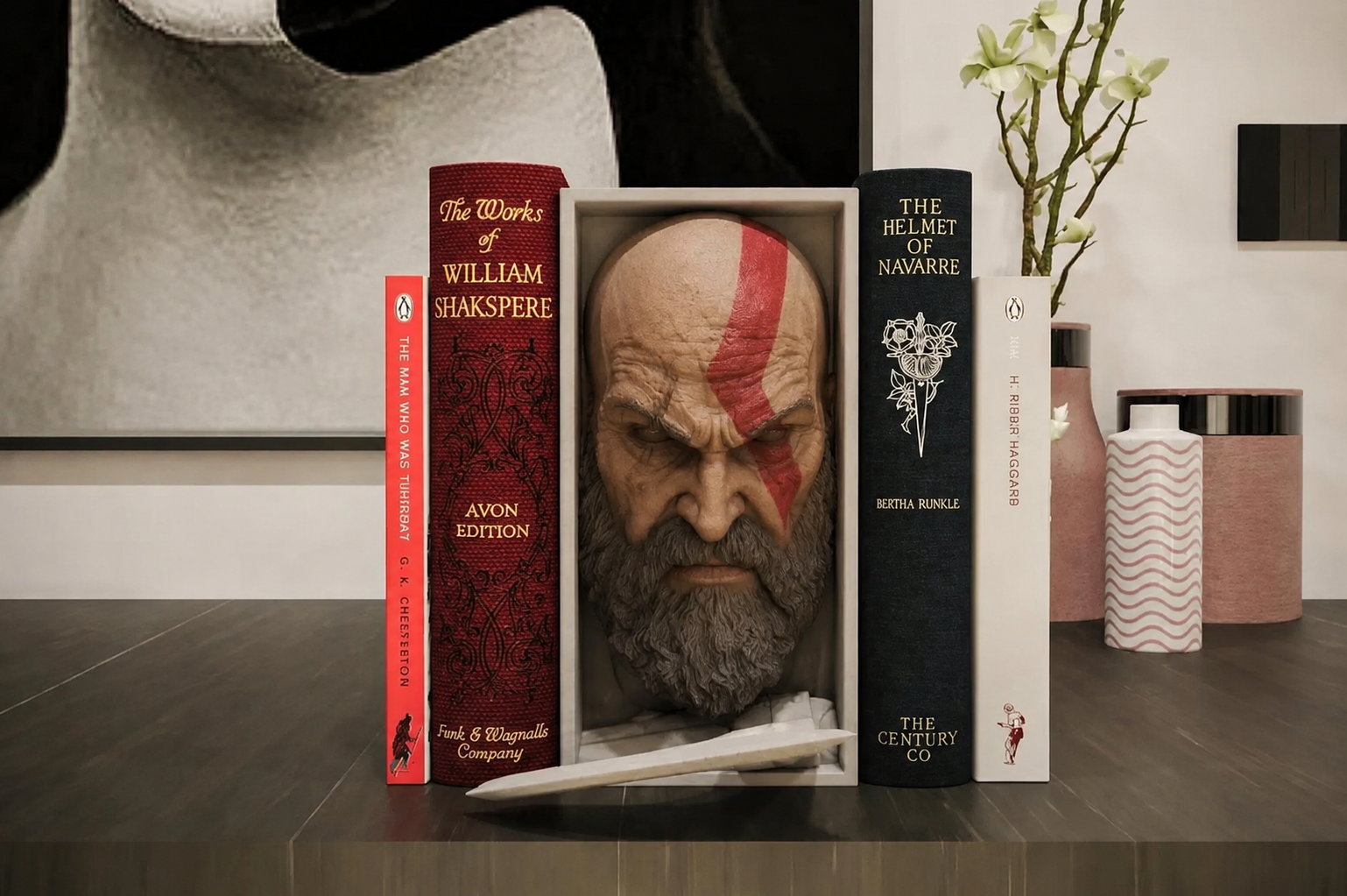 🪓 بوک نوک کریتوس (Kratos Book Nook) |...