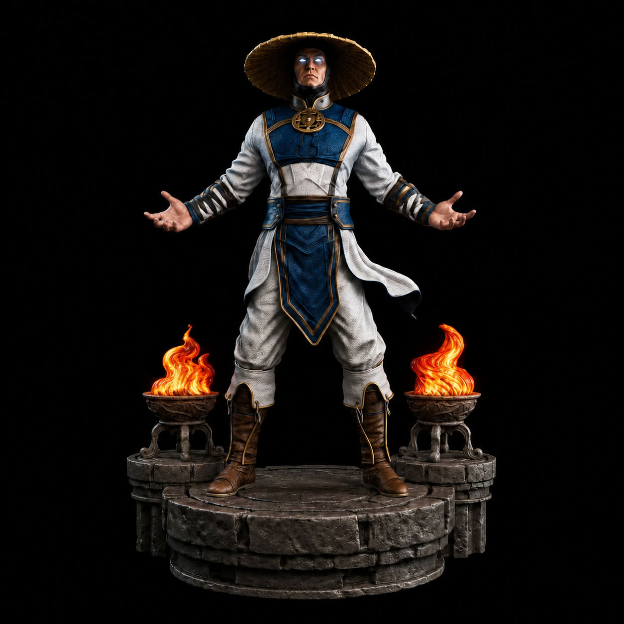 ⚡⛩️ فیگور ریدن Raiden (Mortal Kombat) ارتفاع 40...