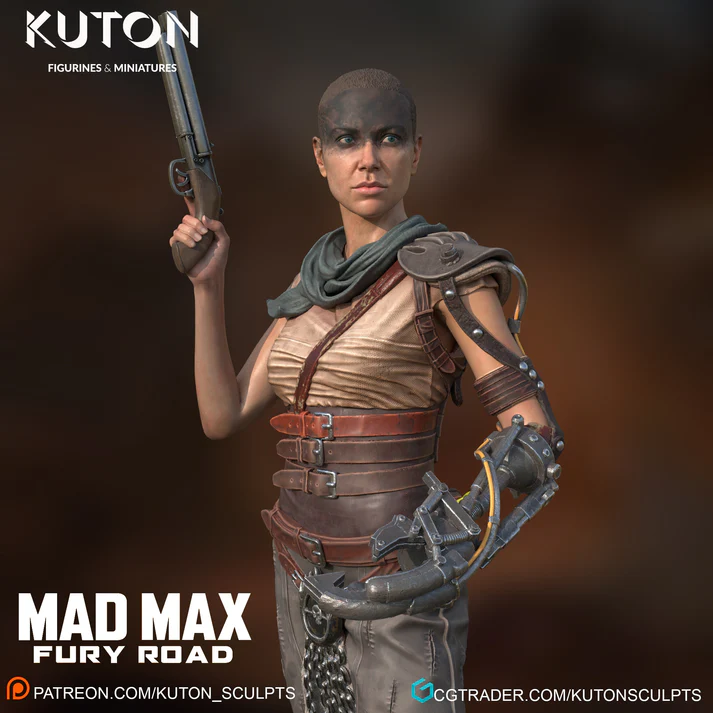 🛡️ فیگور فیوروزا چارلیز ترون | Furiosa Figure...