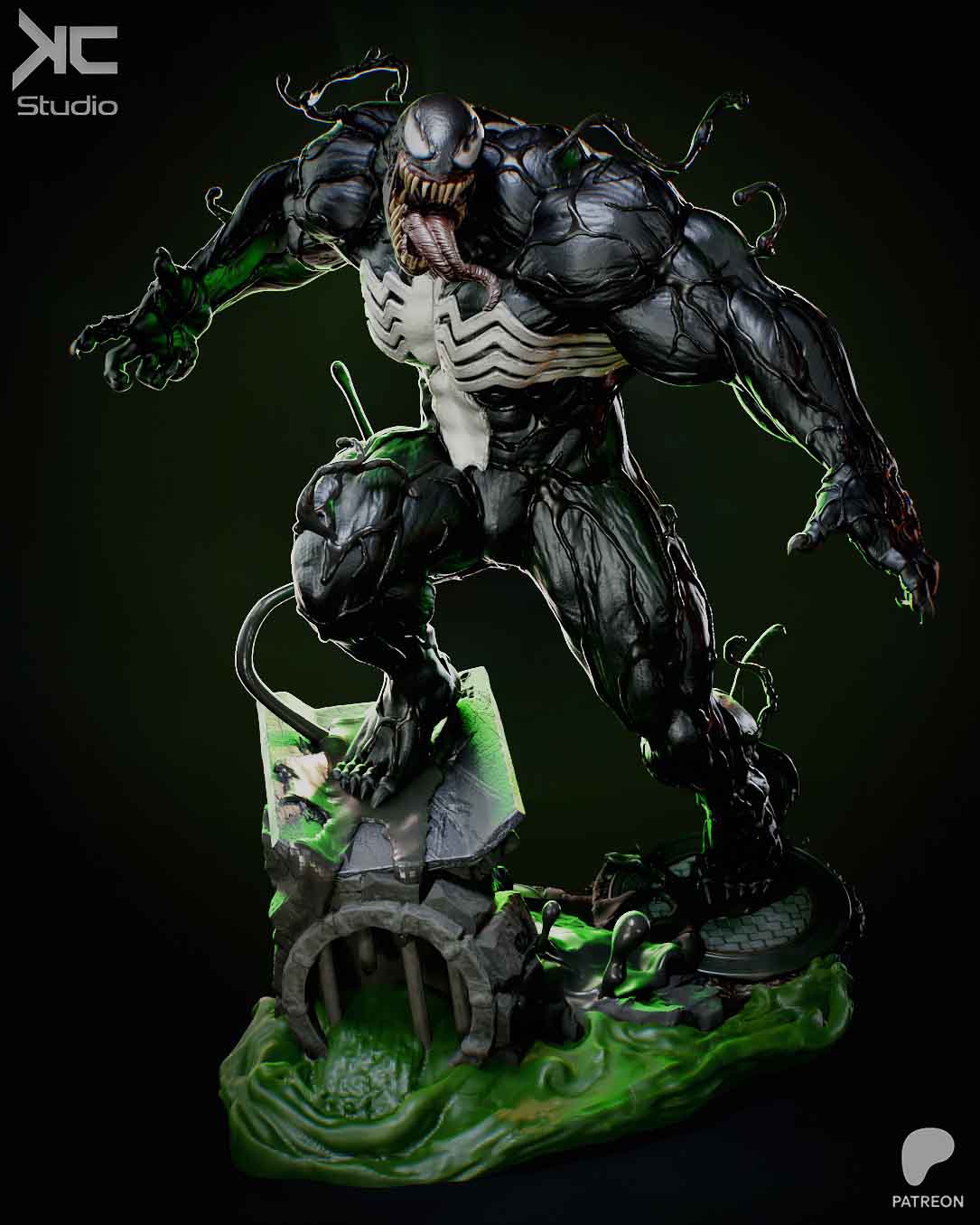 🛡️🕷️ فیگور ونوم Venom Figure | Marvel |...