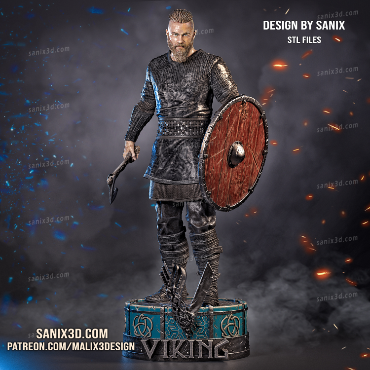 🪓🛡️ فیگور راگنار لاثبروک | Ragnar Lothbrok |...