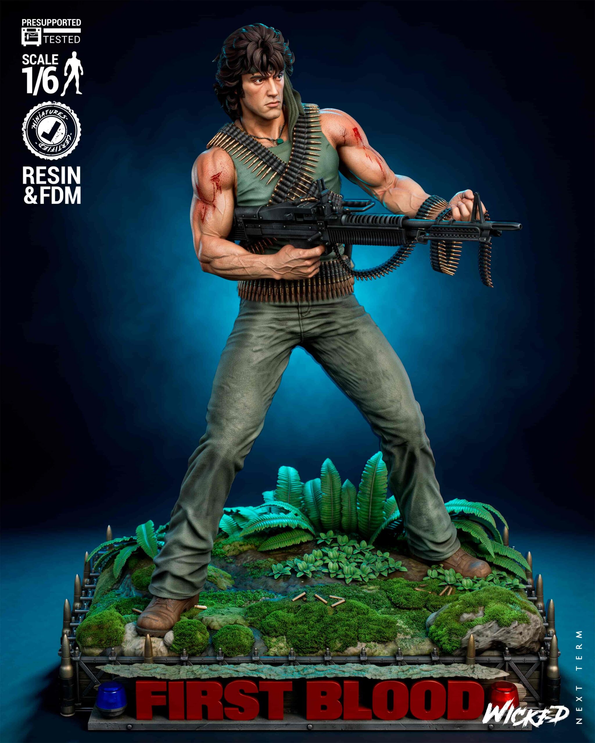 🎖️💥 فیگور جان رمبو اولین خون Rambo First...