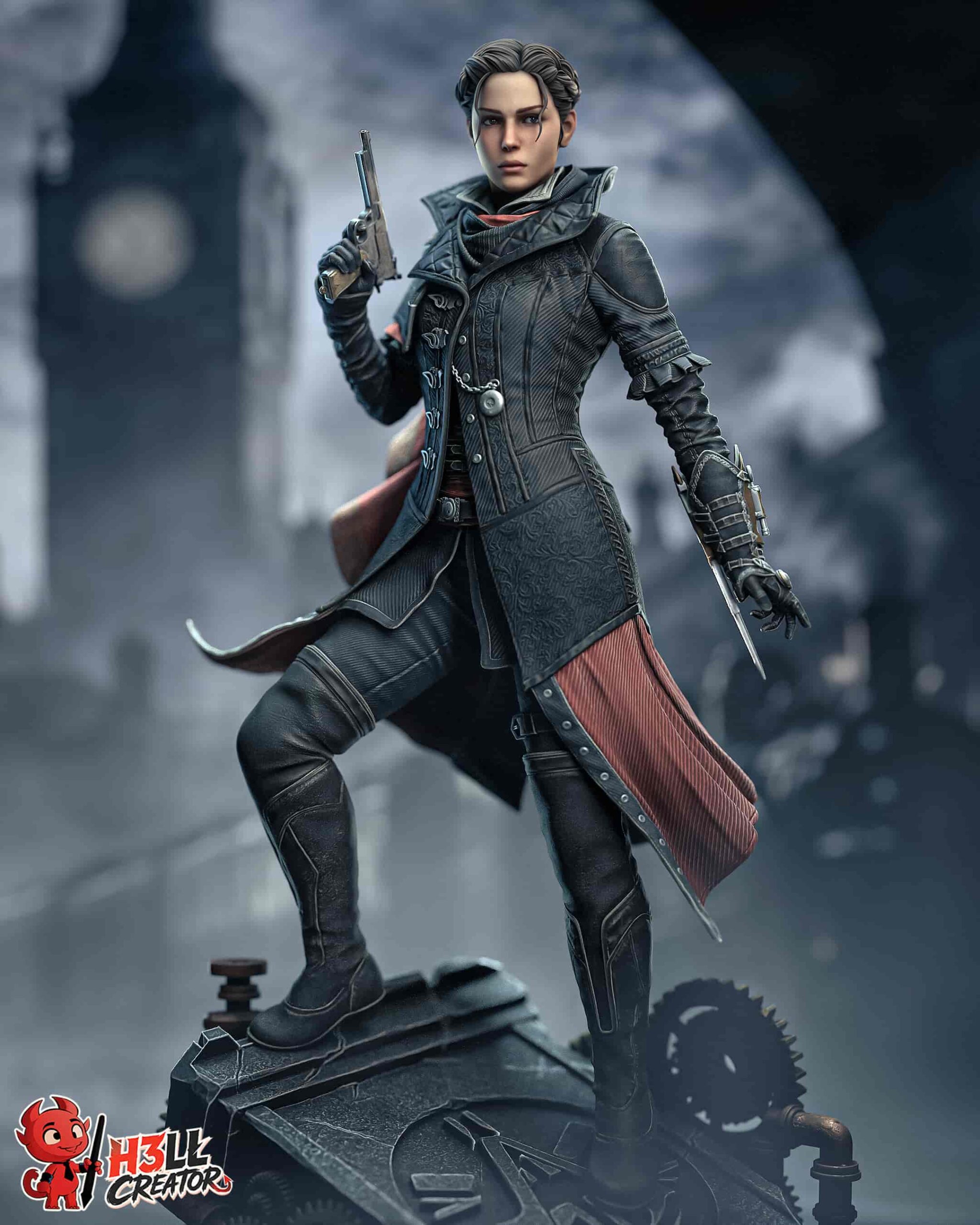 🗡️🇬🇧 فیگور ایوی فرای Evie Frye اساسینز کرید...