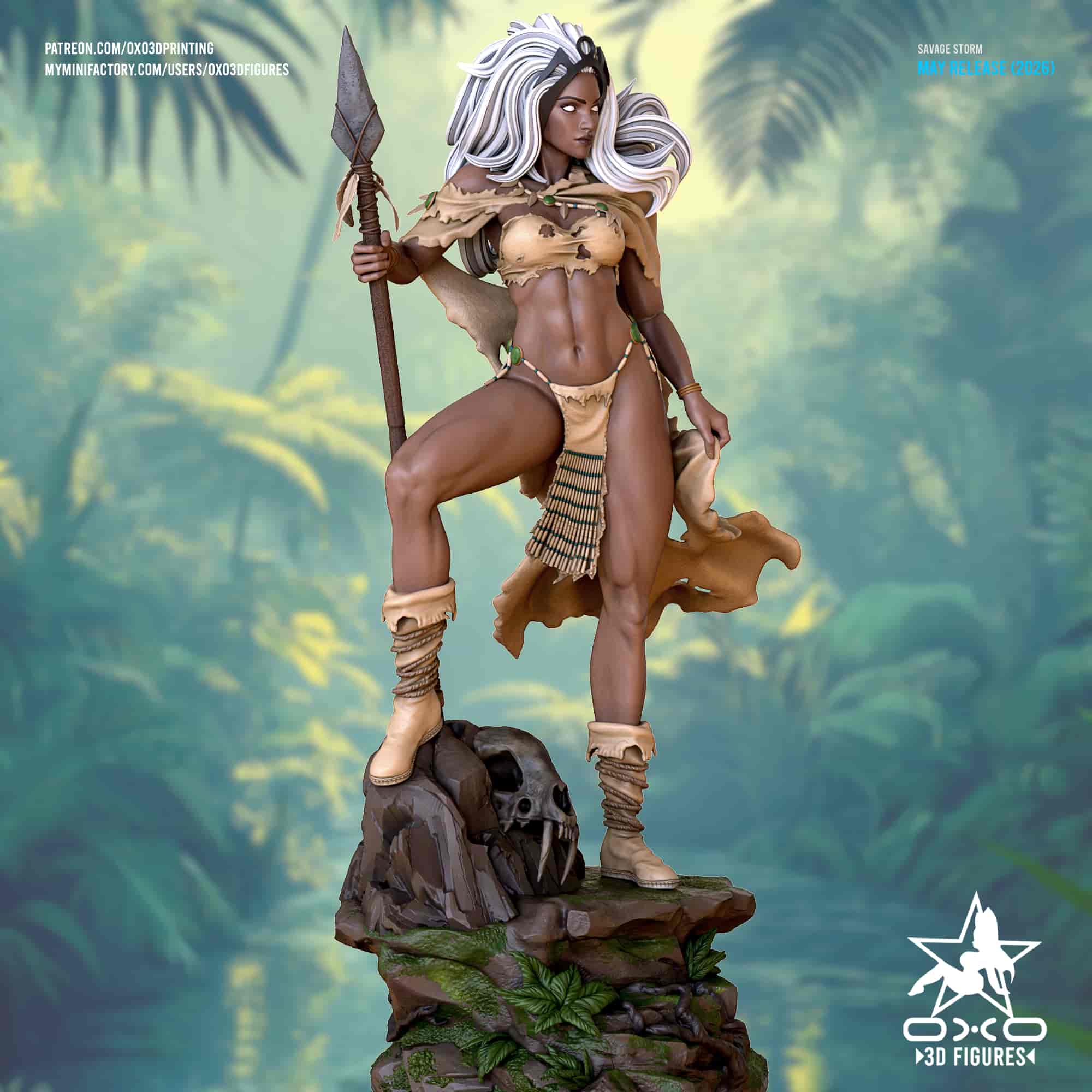 ⚡🏹 فیگور استورم سویج لند Savage Storm مارول...