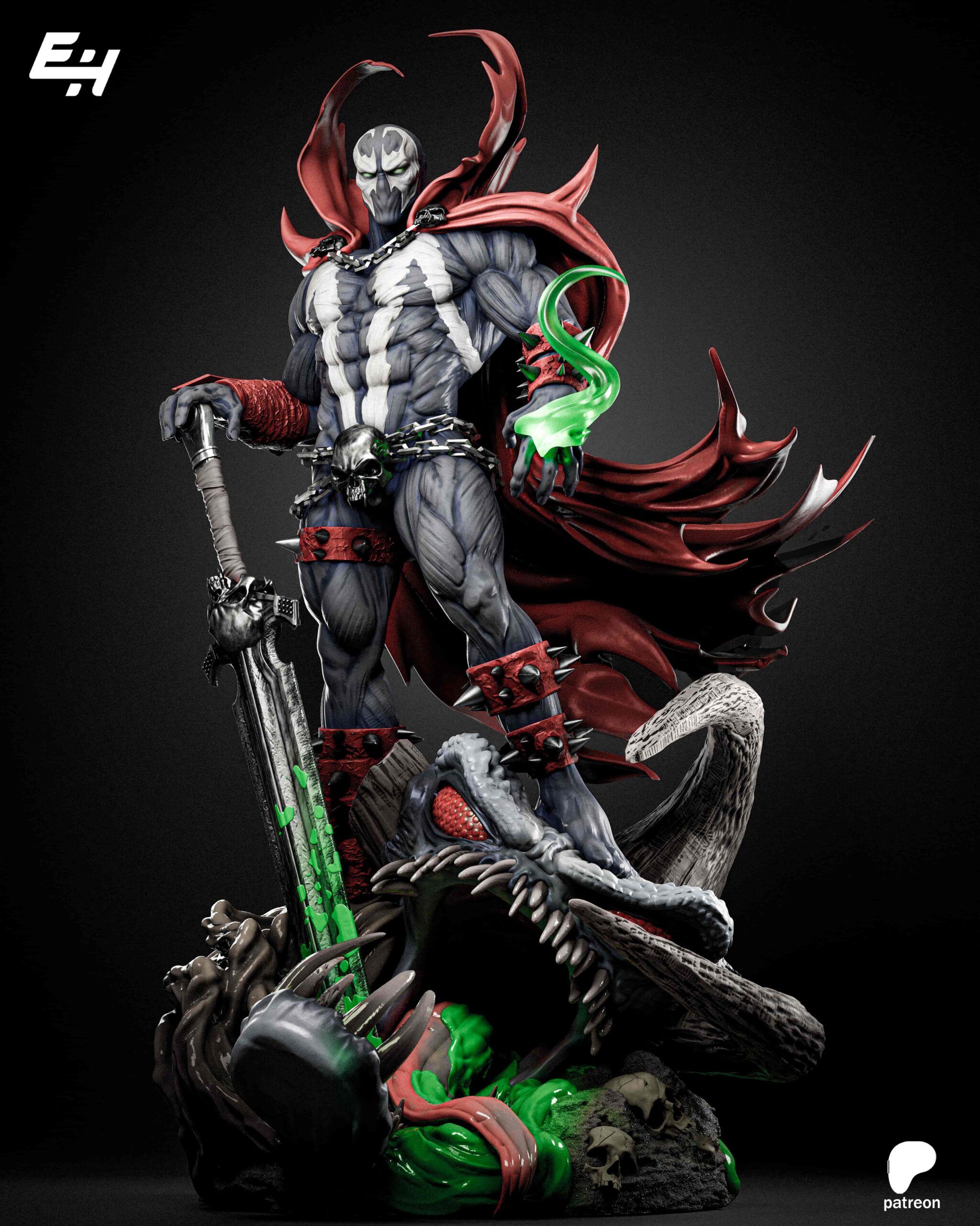 🩸💀 فیگور اسپان Spawn کمیک بوک Image Comics...